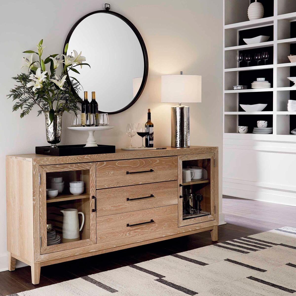 Fairfax Sideboard Washed Linen Oak Fairfax Sideboard Washed Linen Oak - Image 1