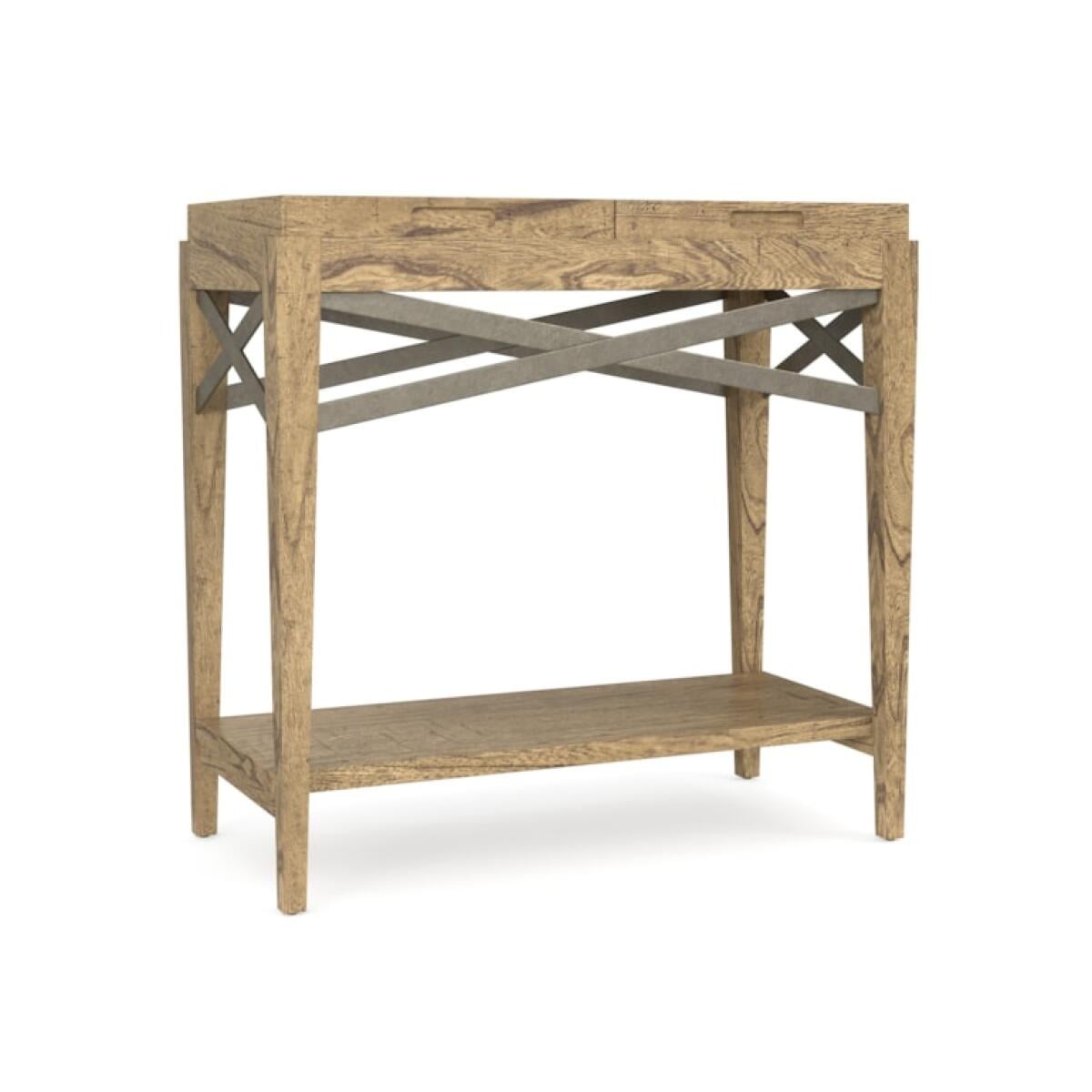 Woodridge Chairside Table in Sierra Brown Woodridge Chairside Table in Sierra Brown - Image 1