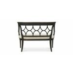 Woodridge Bench Cavern Black Chairs & Benches Bassett Furniture 10