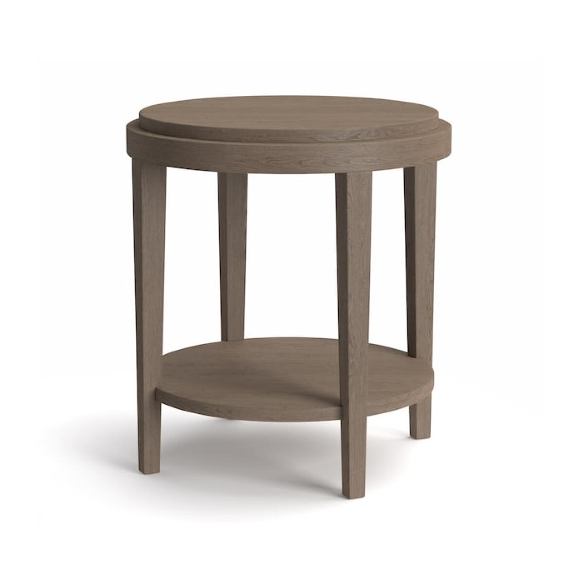 Ventura Round End Table Brown End tables Bassett Furniture 2 Ventura Round End Table Brown End tables Bassett Furniture 2