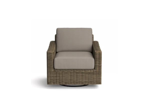 Huntington Outdoor Swivel Chair Outdoor Sofas Bassett Furniture