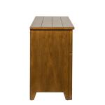 Lake House TV Console Entertainment Stands Brown 12