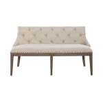 Americana Farmhouse Uph Shelter Dining Bench - Image 4
