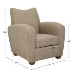 Teddy Accent Chair, Latte - Image 9