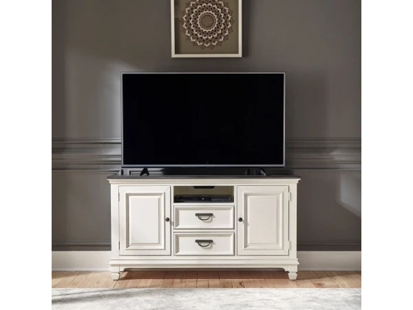 Allyson Park 56 Inch TV Console Entertainment Stands Entertainment Stands