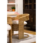 Hampton Rattan Dining Chair - Image 3
