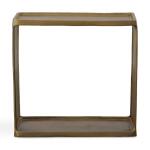 Derwent Side Table, Antique Brass