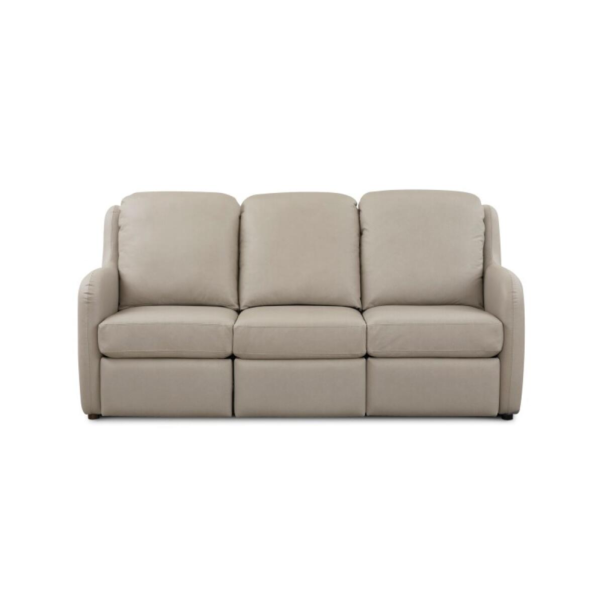 012a78ac02da633e0cd30baa31ca088c Wrenn Leather Reclining Sofa - Image 1