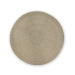 Scalloped Round Bistro Table W/ Tempered Glass - Image 5