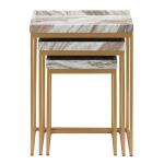Torrento Marble Nesting Tables Table Sets Cocktail Tables 10