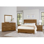 Crafted Cherry Bedroom By Ben & Erin Napier Ben'S Plank Bed - 151-559-955-922 - Image 5