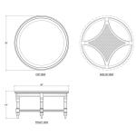 Montego Coffee Table Small - Image 8