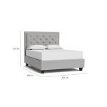 Manhattan Tufted Upholstered Storage Bed - Image 5