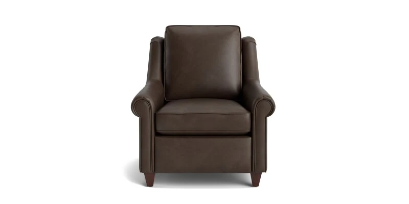 017b149e1819bbfe765da65ef26b41cb Magnificent Motion Leather Panel Arm Power Wall Recliner - Image 1