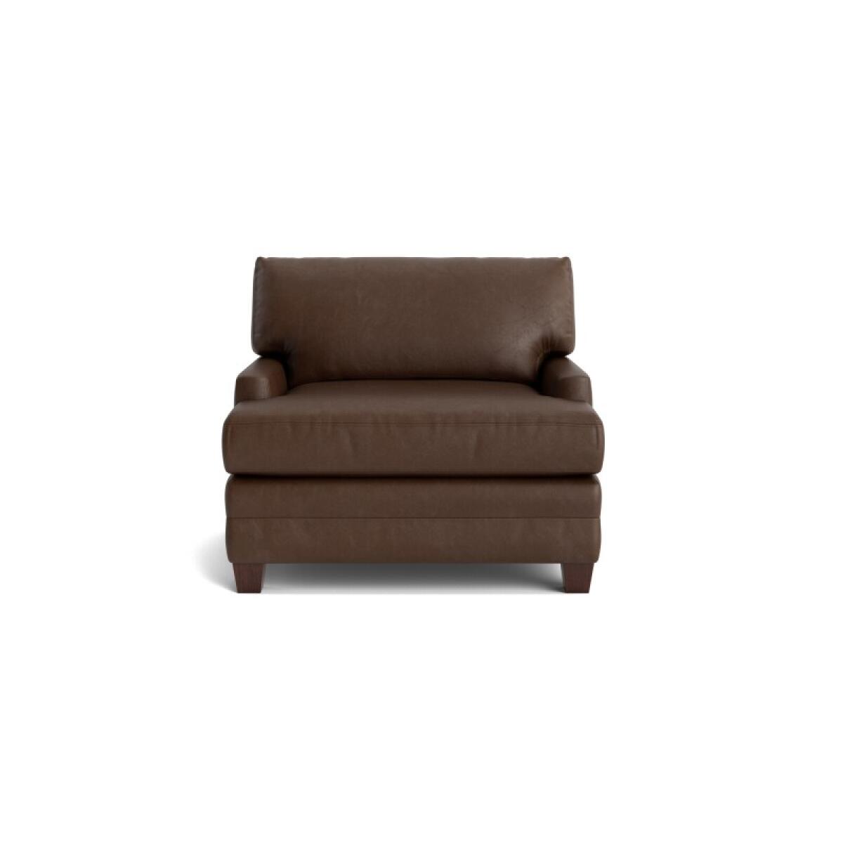 0190dc2971436fd12449a13e30c08ae1 Carolina Leather Track Arm Accent Chair - Image 1
