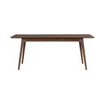 Space Savers Rectangular Leg Table Dining Tables Brown 20