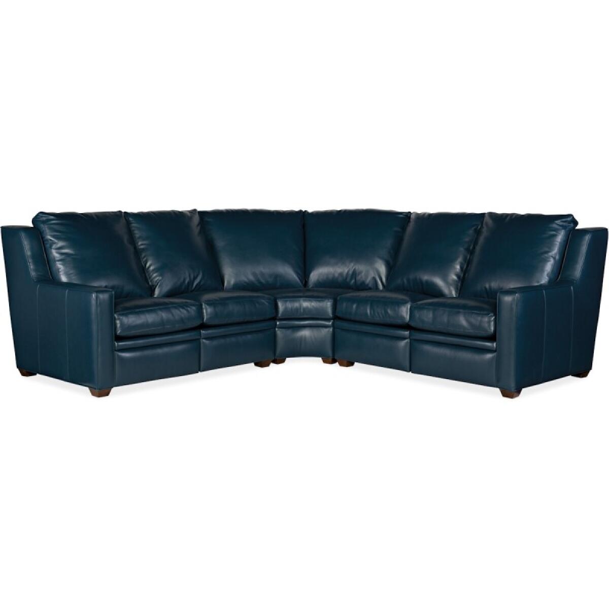 Sectionals 201 Raymond Reclining Sectional with One-Piece Back Sectionals Blue 2 Sectionals 201 Raymond Reclining Sectional with One-Piece Back Sectionals Blue 2