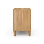 Lexington 1 Drawer Bedside Table W/ Rattan - Image 6