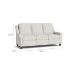 Magnificent Motion Roll Arm Reclining Sofa - Image 5