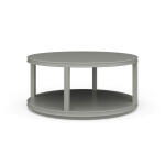 Cohan Coffee Table Small W/ Wood Shelf