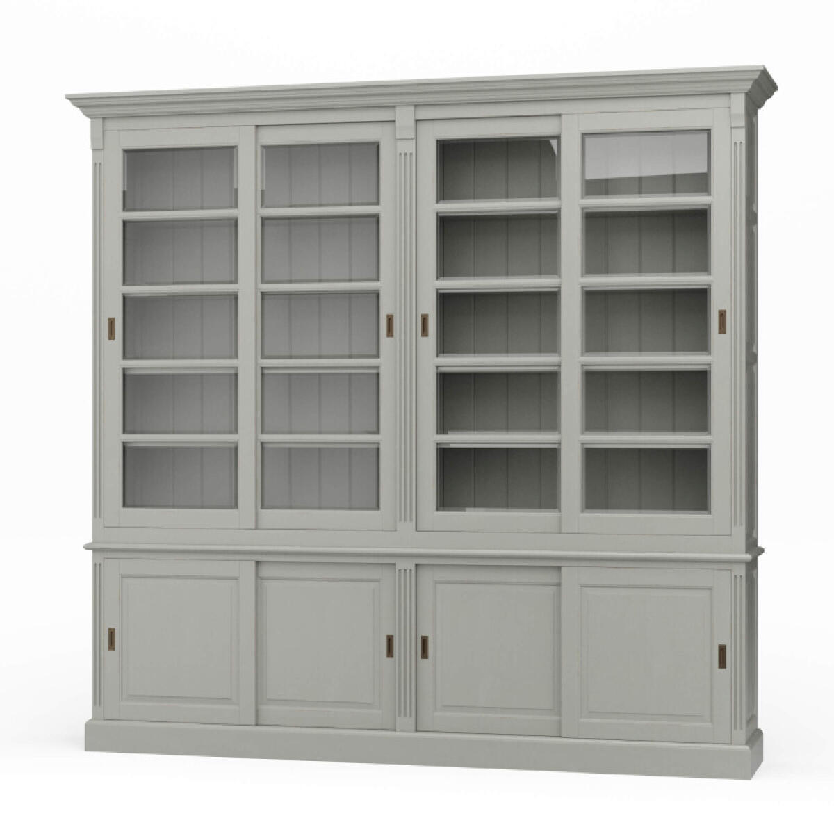 Hudson 99” Bookcase W/ Sliding Doors Bookcases Bookcases 2 Hudson 99” Bookcase W/ Sliding Doors Bookcases Bookcases 2