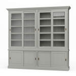 Hudson 99” Bookcase W/ Sliding Doors Bookcases Bookcases 10