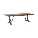 Americana Farmhouse 6 Piece Trestle Table Set - Image 3