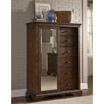 Tulsa Door Chest 6 Drawers Dressers Brown 7