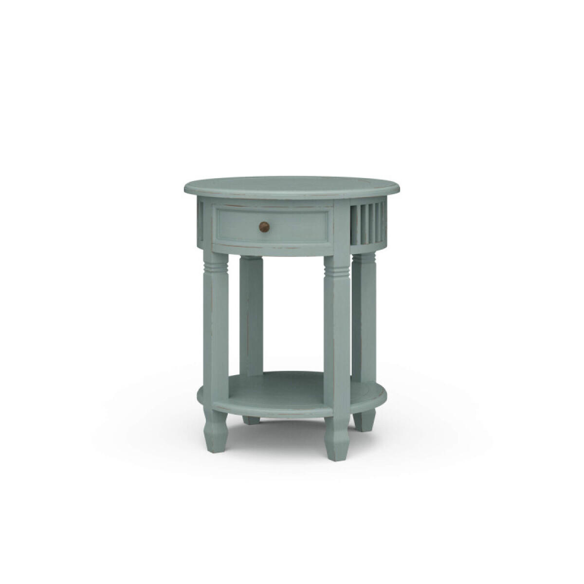 Hollister Side Table Chairside Tables Blue 2 Hollister Side Table Chairside Tables Blue 2