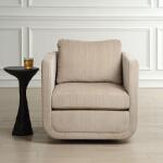Abound Swivel Chair, Porcelain - Image 4