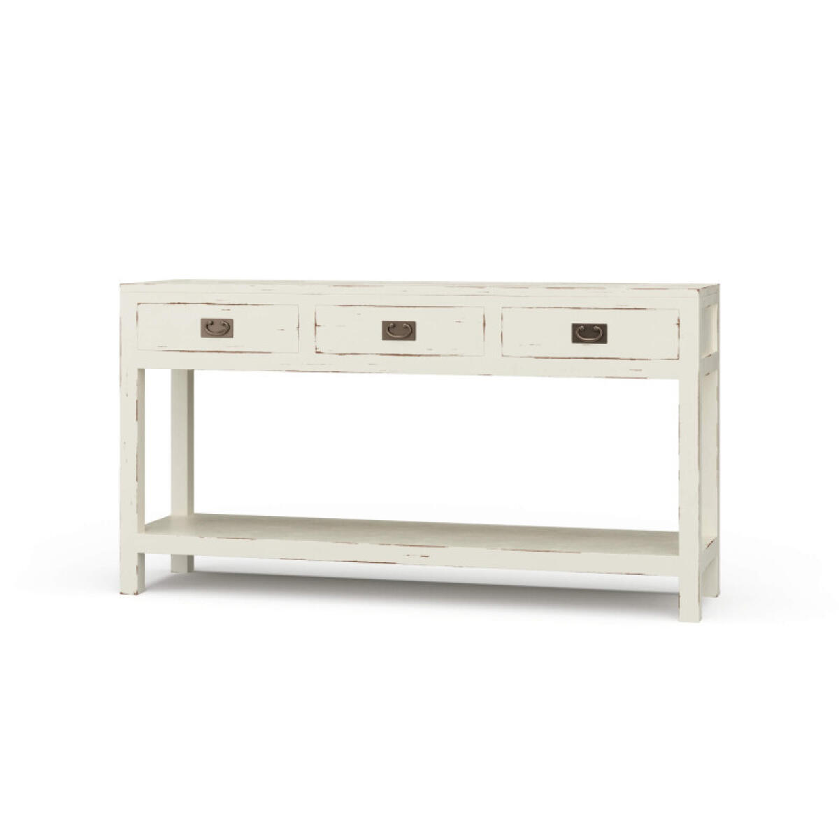 02692233a56e5c63ef913639458cbe60 Kagu 3 Drawer Narrow Console - Image 1