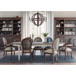 Tulip Rattan Back Dining Chair W/o Fluted Leg - Image 4