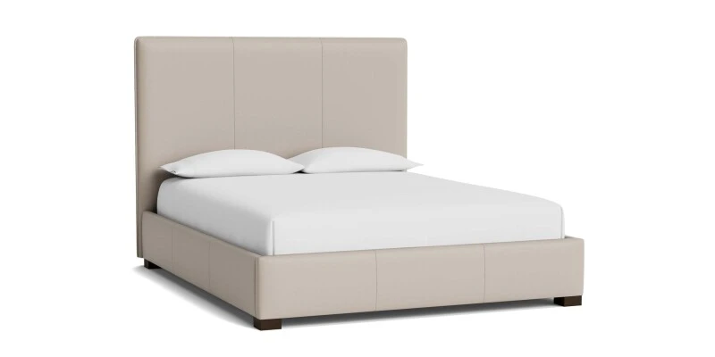 028f464fde9eabf47020601df241775a Madison Leather Upholstered Platform Bed - Image 1