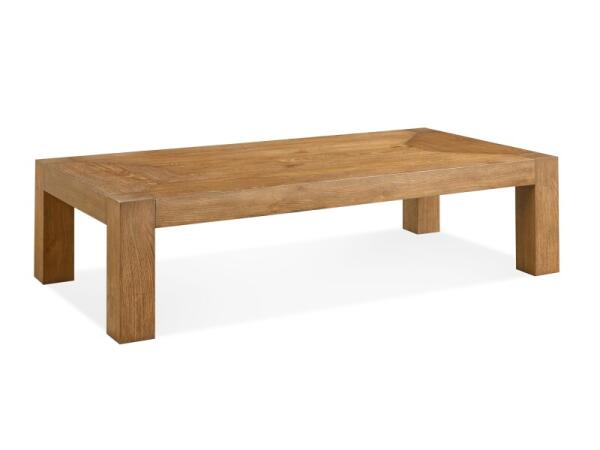 Andora Rectangular Cocktail Table Outdoor Tables Andora Weathered Natural