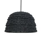 Persephone, 1 Lt Pendant Lighting Black 18