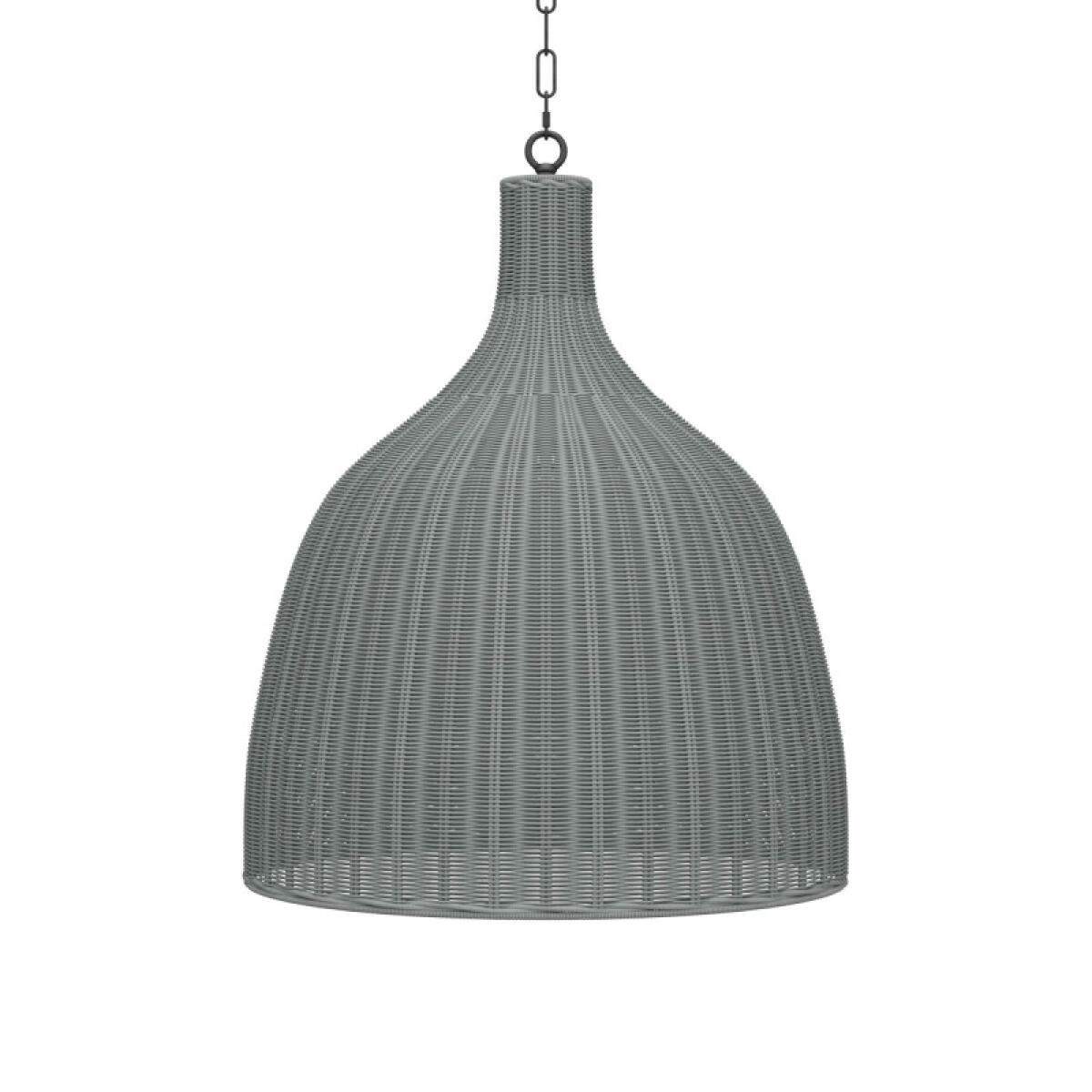 02d736328e17fcdb79f675fe0355ab01 Hampton Rattan Pendant Large - Image 1