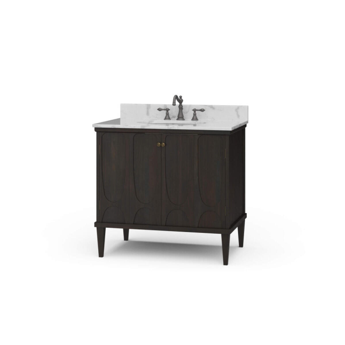 02e537dfb419a380a794886d1a84d0fe Eclipse Single Vanity W/ Sink & Marble Top - Image 1