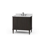 Eclipse Single Vanity W/ Sink & Marble Top