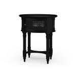 Montego Side Table W/ Rattan Door