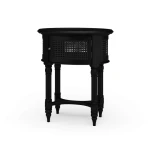 Montego Side Table W/ Rattan Door