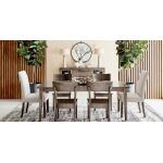 Louisa Rectangle Dining Table with Leaf - Image 3