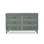Oasis Rattan 6 Drawer Dresser Dressers Bramble 22
