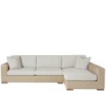 Modern Shelborne Chaise RAF Loveseat LAF