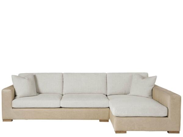 Modern Shelborne Chaise RAF Loveseat LAF