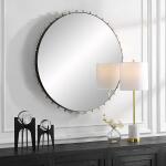 Cosmopolitan Round Mirror Mirrors Black 12