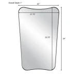Belvoir Mirror, Black - Image 7