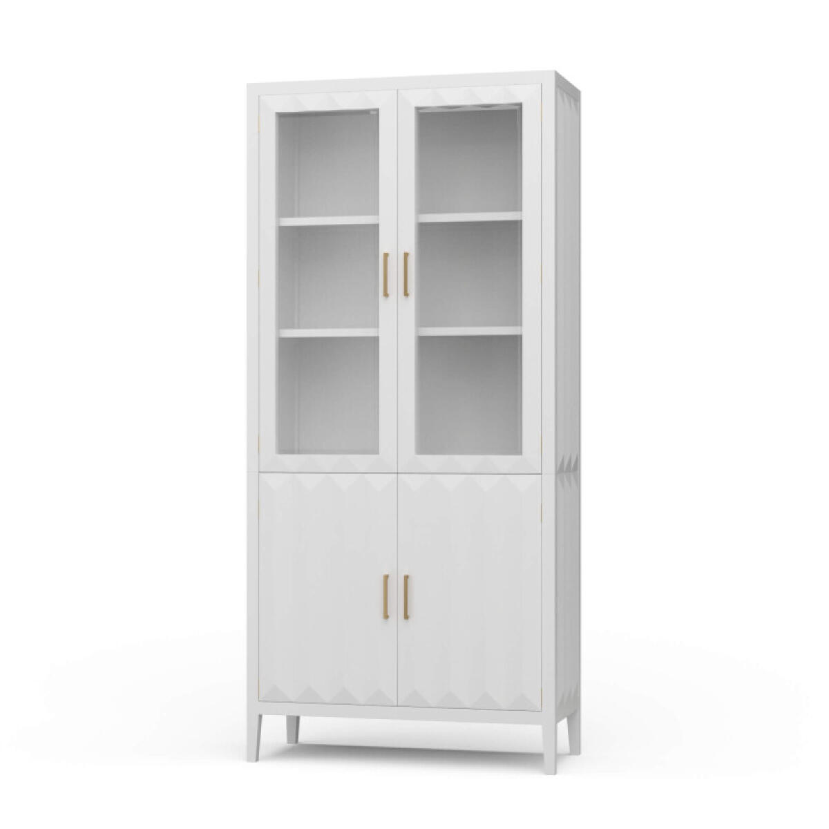034bd961942f18c6b135d2fdefb5cbc1 Colorado Display Cabinet W/ Glass Door - Image 1