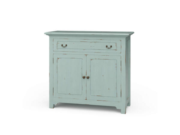 Aries Sideboard W/ 2 Doors Dining Storage Blue 2