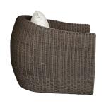 Tropic Outdoor Lounge Chair, Mocha Outdoor Chairs Cream 21