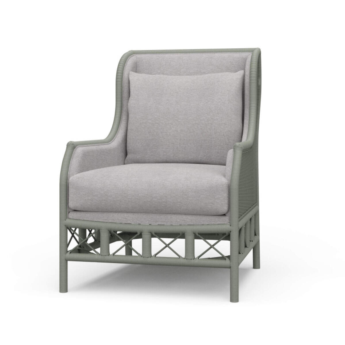 035e90ac5d4044ba01256ef3813beb7d Hampton Rattan Wing Chair - Image 1